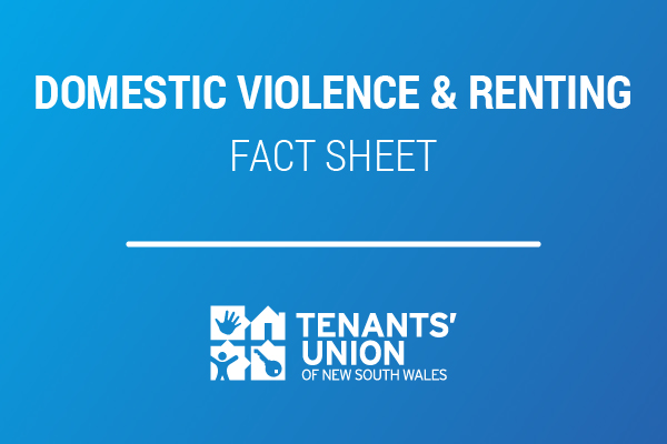 Domestic Violence and Renting: Fact Sheet