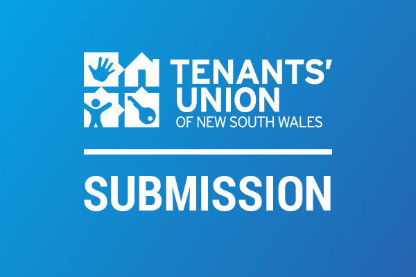 Tenants' Union Submission